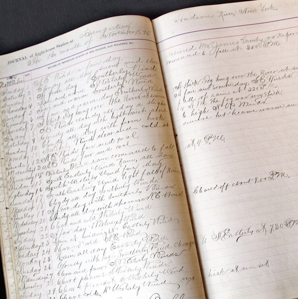 Saugerties Lighthouse historical notebook