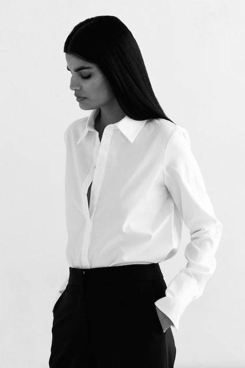 GIRLBOY in Kingston NY Classic White Botton Shirt