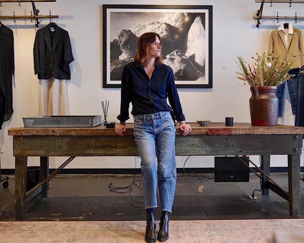 Morgan Hoffman founder and designer GIRLBOY in Kingston NY