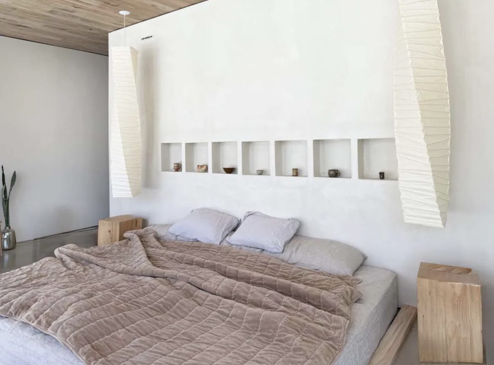 bed at Clean Lines, Open Space in Philipstown, Putnam County NY