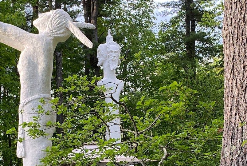 Emile Brunel Studio and Sculpture Park in Olive NY