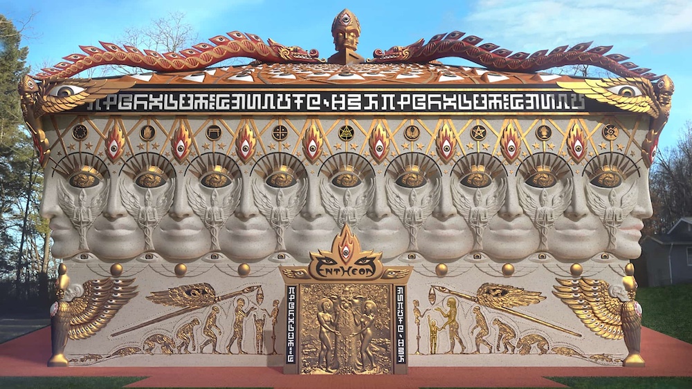 Entheon Sculptural Exterior (digital render)