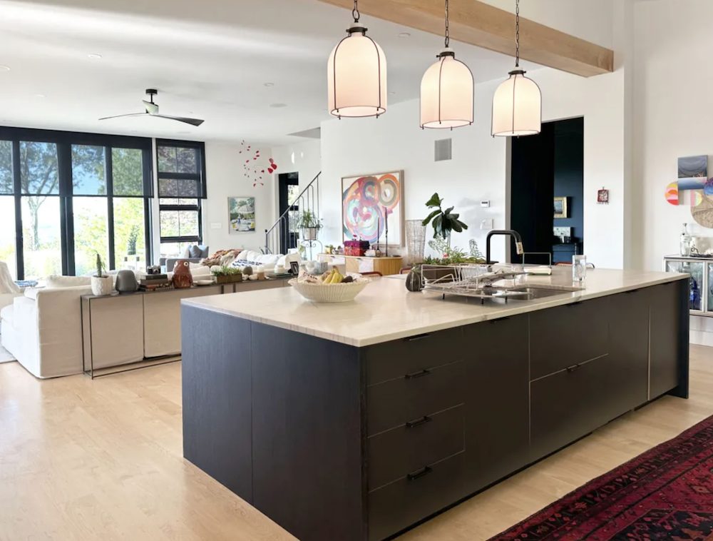 kitchenat Extraordinary Contemporary in Woodstock, Ulster County NY