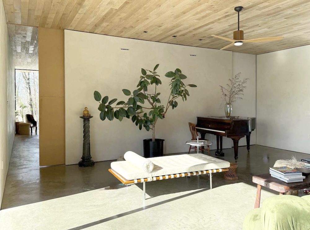 piano at Clean Lines, Open Space in Philipstown, Putnam County NY