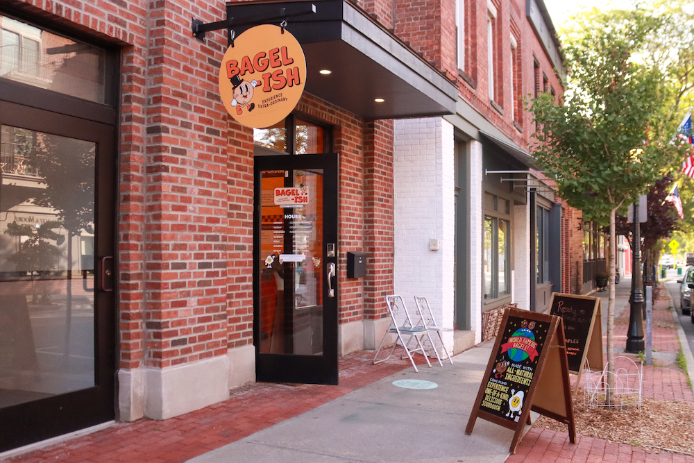 Bagel-ish storefront in Beacon, NY.