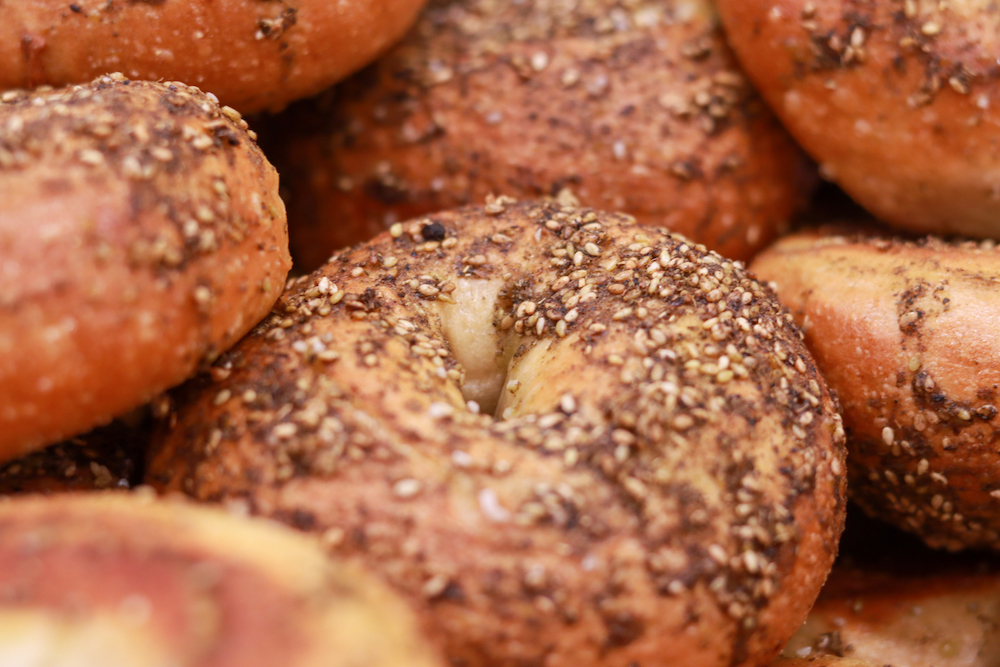 Zaatar bagels from Bagel-ish in Beacon, NY.