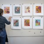 2025 Woodstock School of Art Annual Monoprint Invitational Exhibition and Auction