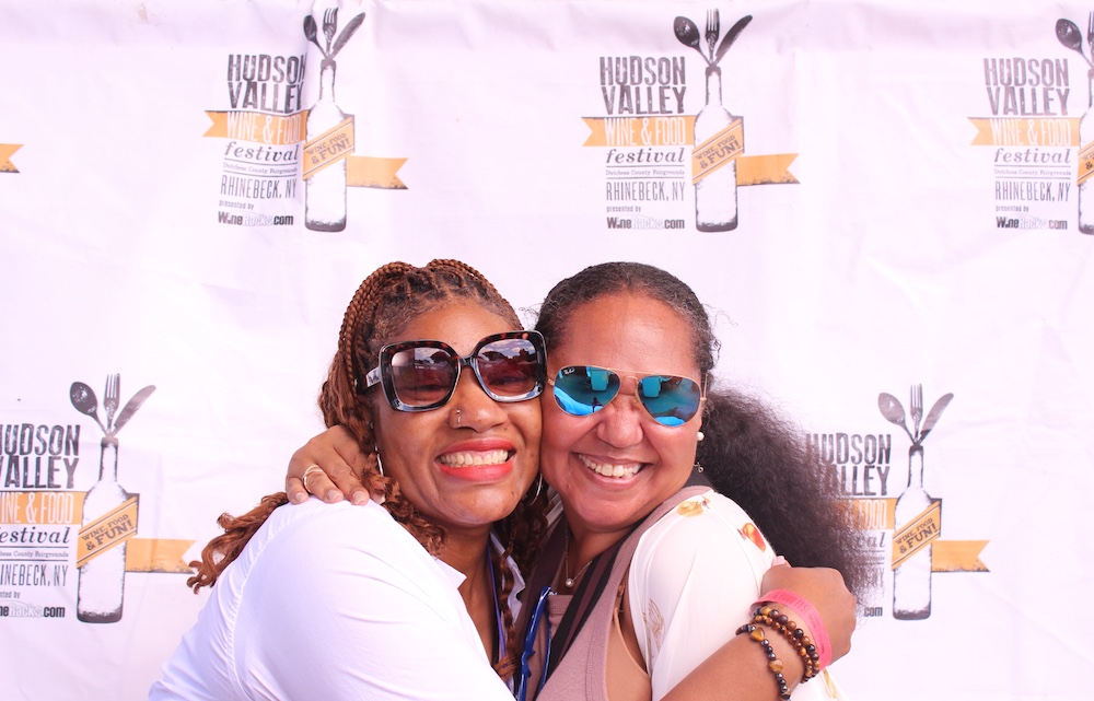 besties at Hudson Valley Wine & Food Festival in Rhinebeck NY