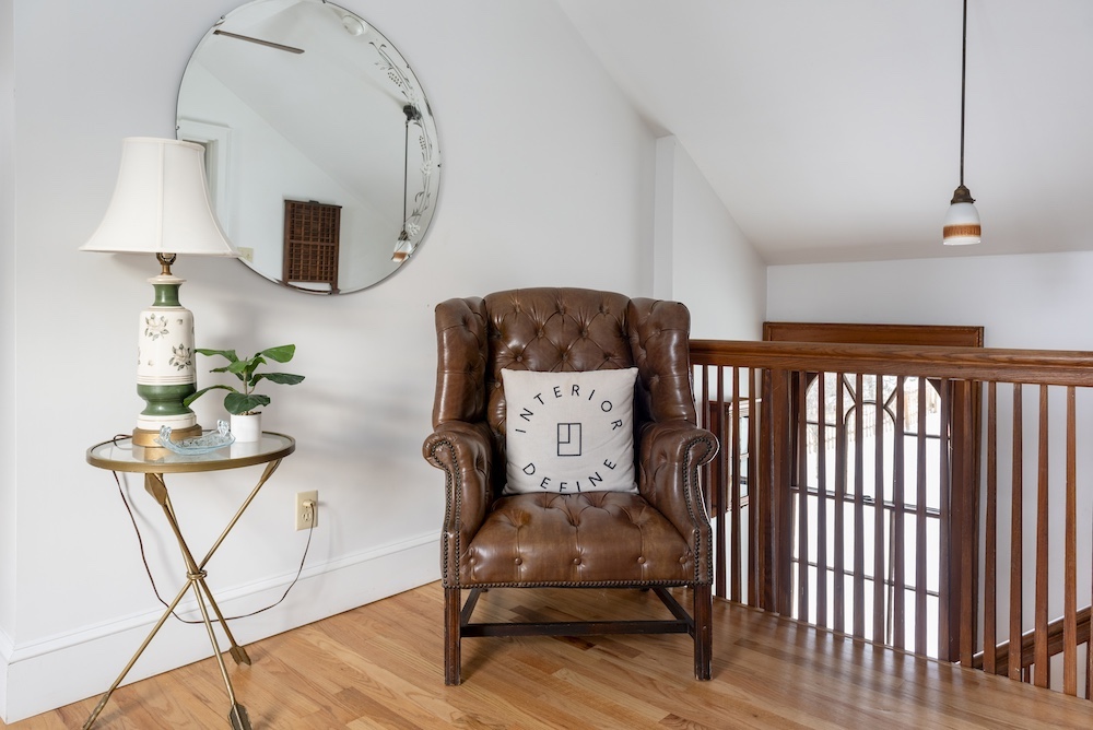 RUNA's staycation upstairs chair in New Paltz NY