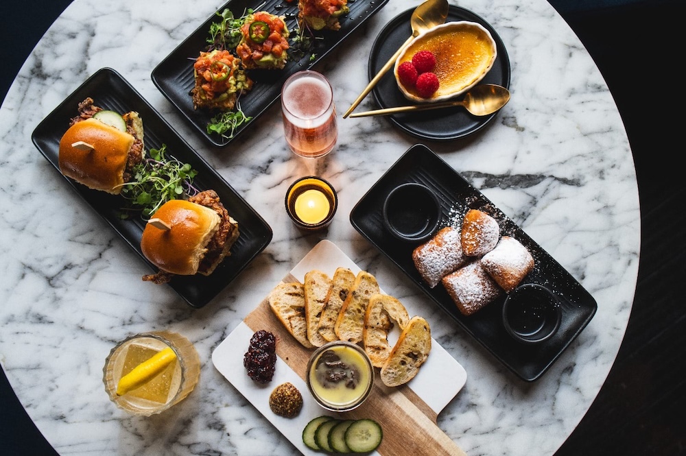 Culinary dishes from Lone Wolf in Kingston NY