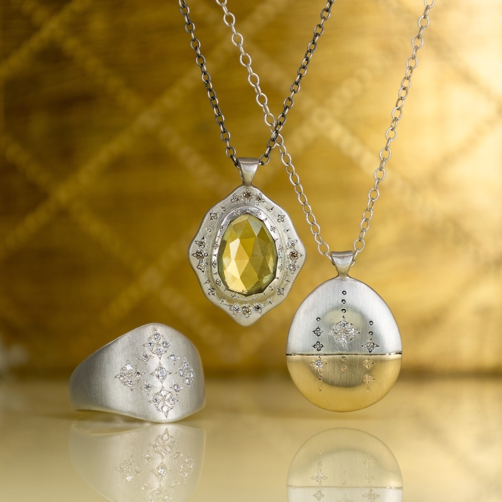 jewels at Adel Chefridi Studio & Gallery in Rhinebeck NY