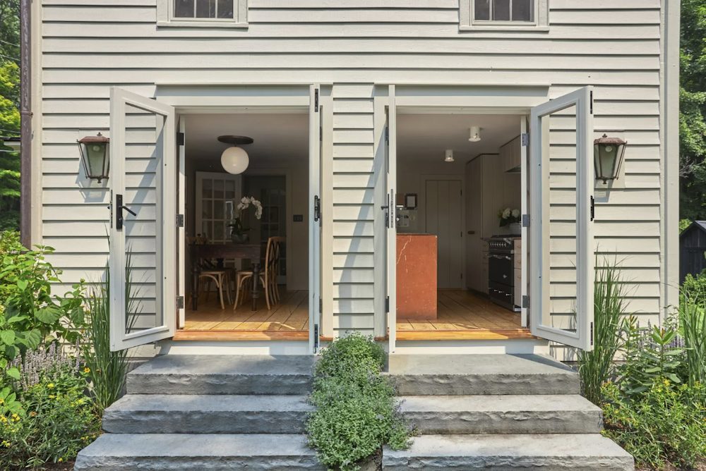open side glass doors at 660 County Route 7, Pine Plains NY