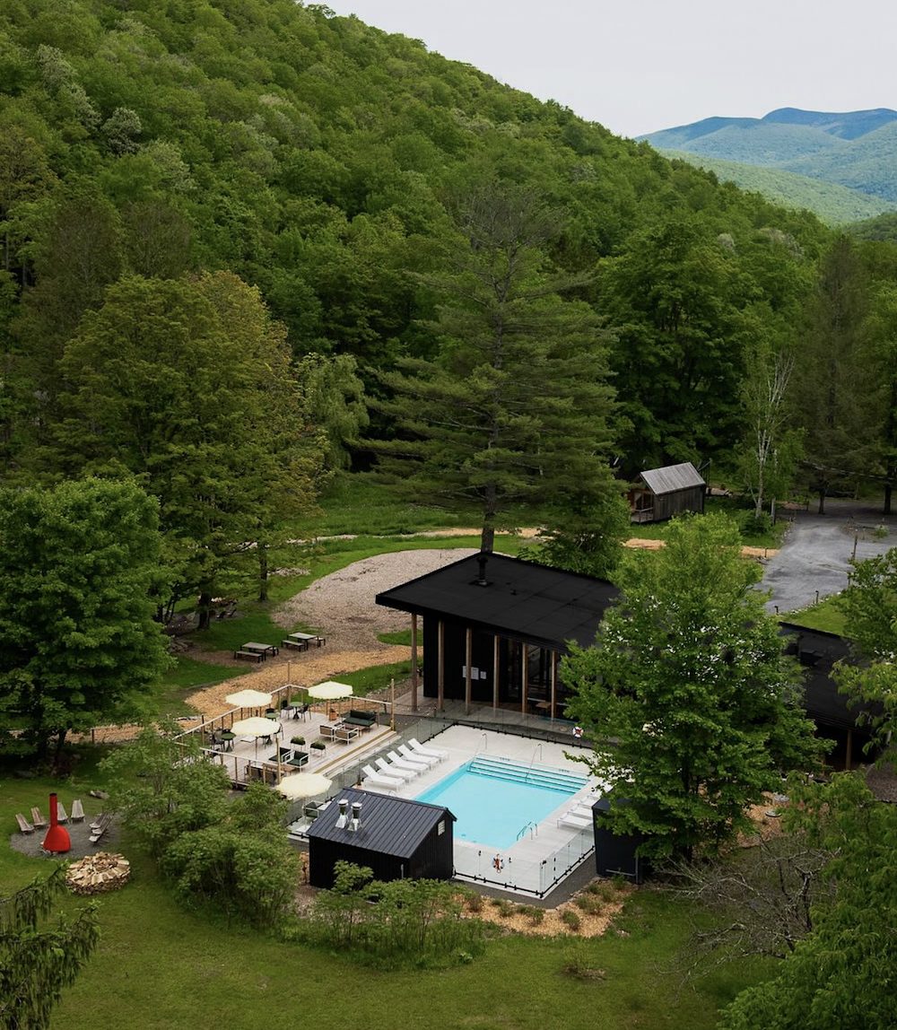 pool at Eastwind Oliverea Valley in Big Indian NY