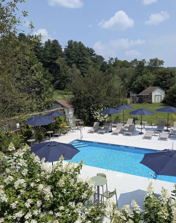 pool at The DeBruce in Livingston Manor NY