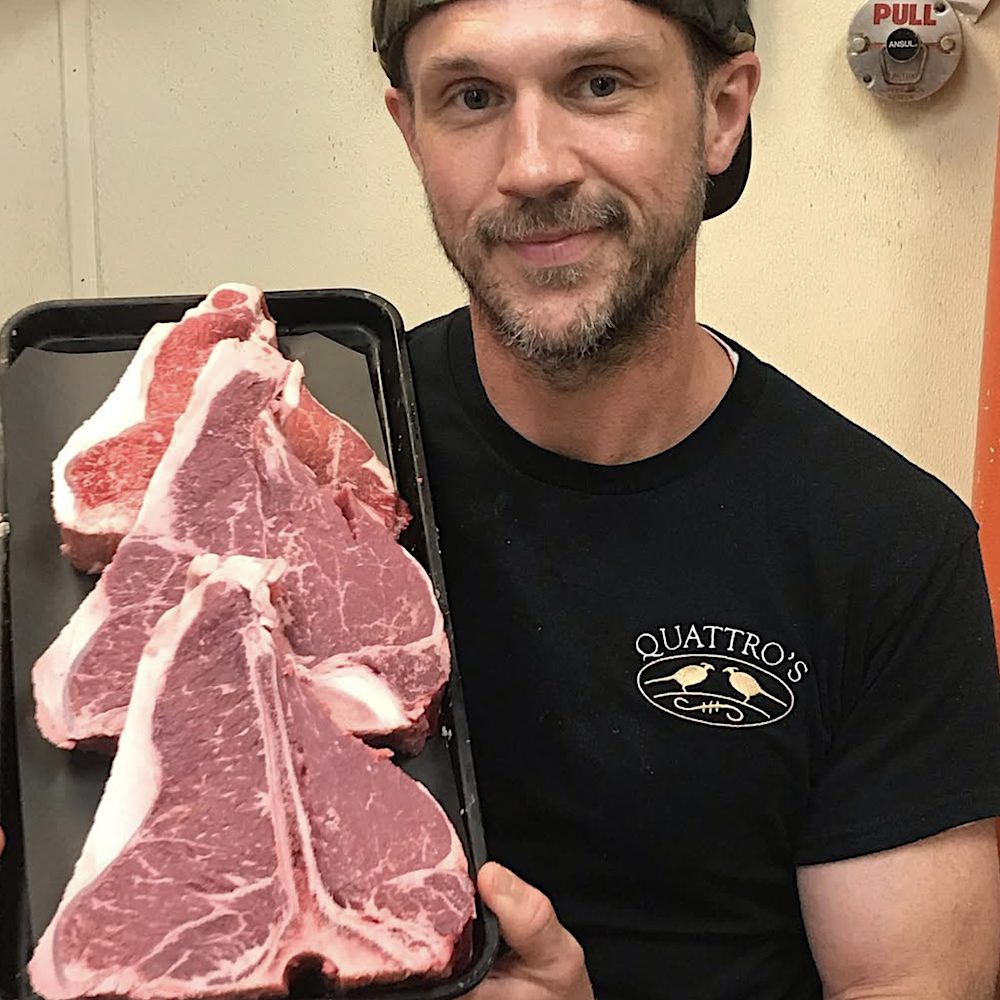 steaks at Quattro's Poultry & Game Farm in Pleasant Valley NY