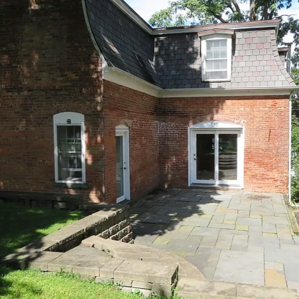 patio Kingston Design Showhouse in Rondout NY
