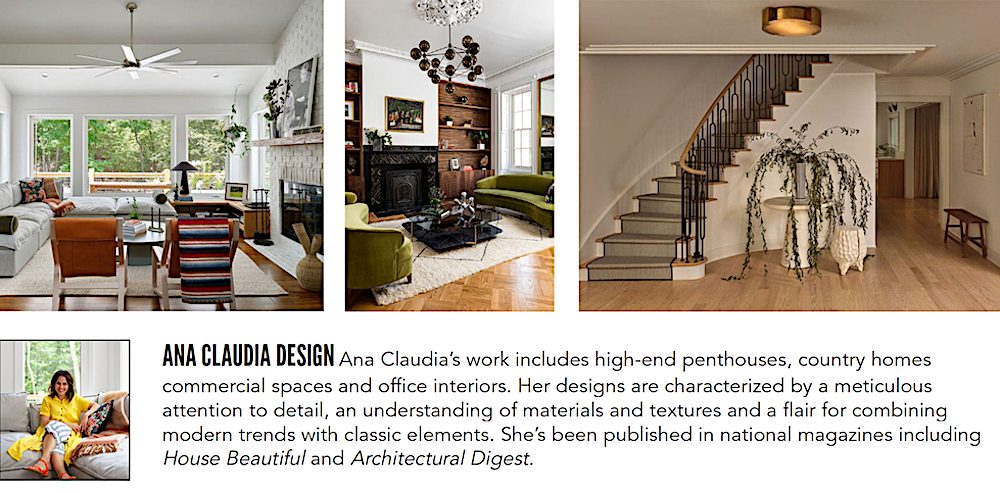 Ana Claudia Design participating in the 2025 Kington Design Showhouse