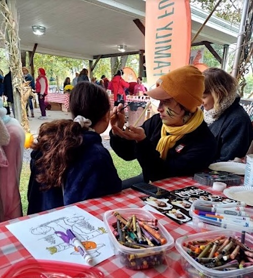 Family fun at Rondout Valley Growers Association's 18th Annual Harvest Hoedown in Stone Ridge NY