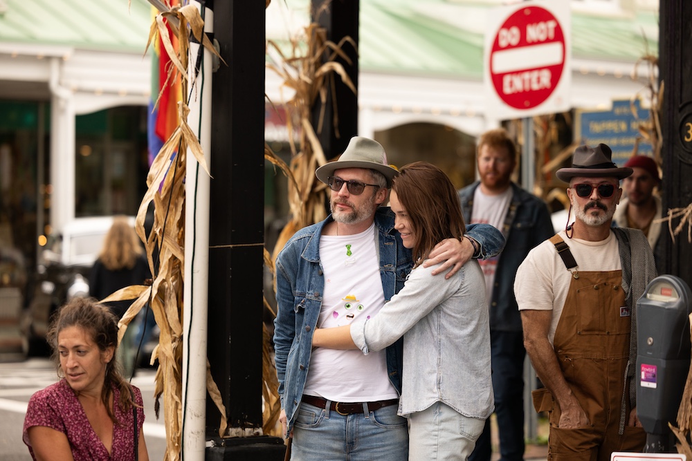 hugs at StockadeFaire 2025 in Uptown Kingston NY's Historic Stockade District