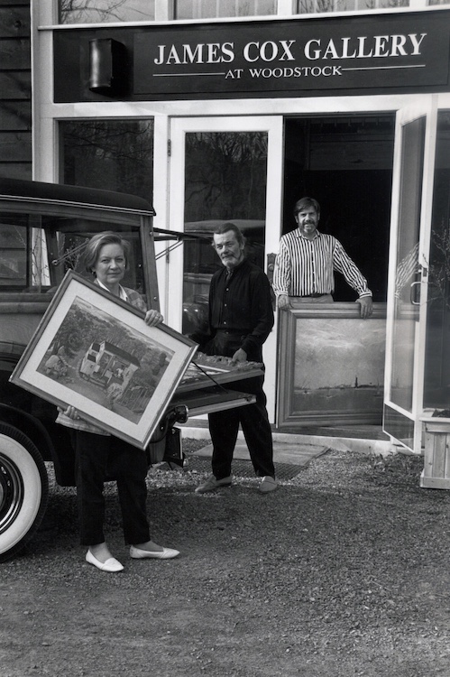 Moving into the James Cox Gallery on Elwyn Lane with James Cox and Matthew Keary