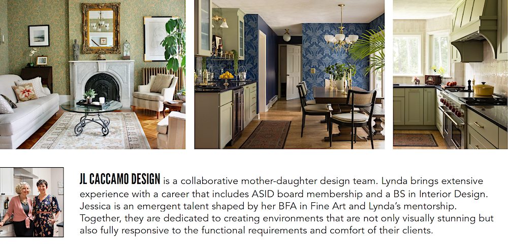 JL Caccamo Design participating in the 2025 Kington Design Showhouse