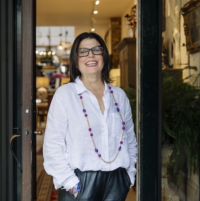 INSIDE+OUT exclusive interview with Judy Fertel of Bridge House Vintage in Hudson NY