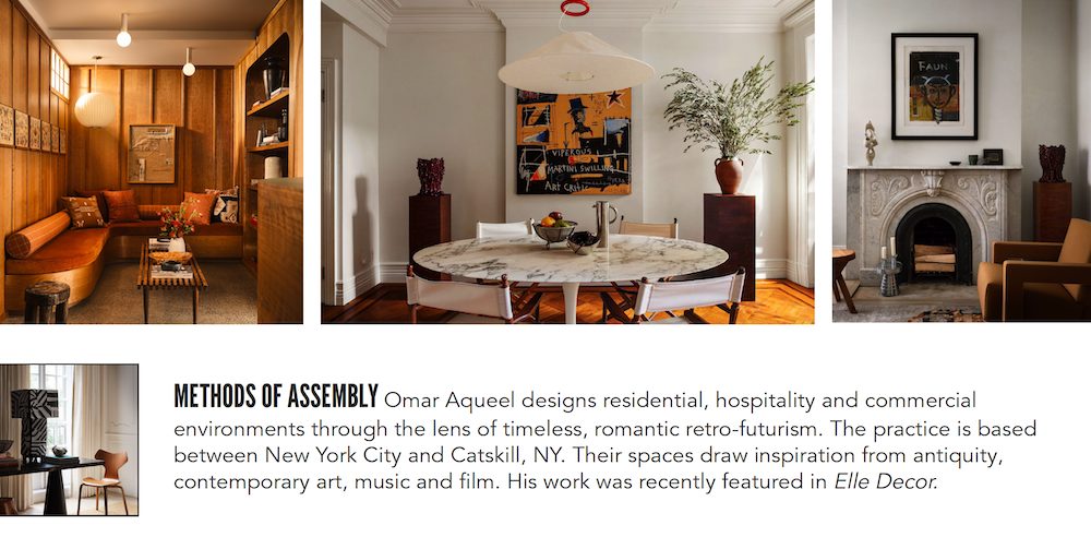 Methods of Assembly participating in the 2025 Kington Design Showhouse