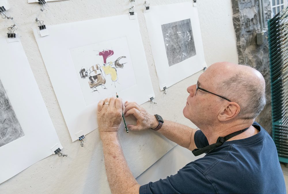 Monoprint Workshops at Woodstock School of Art
