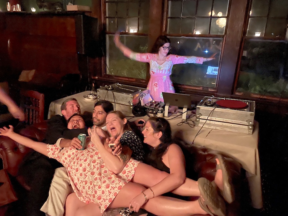 party with DJ Sheri Barclay