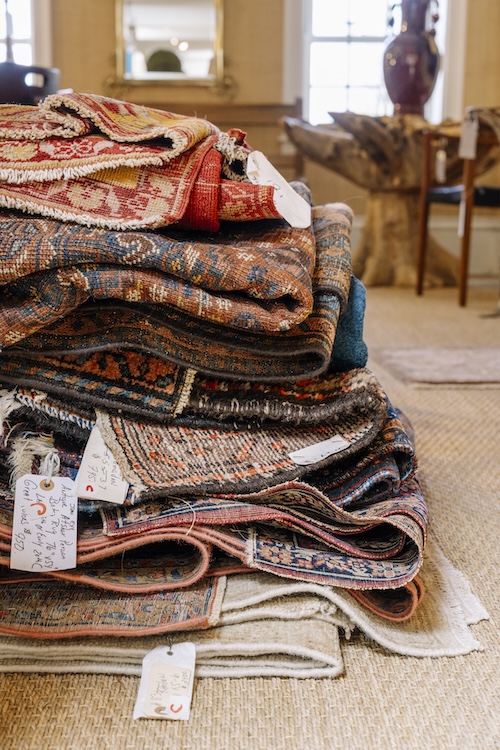 Bridge House Vintage rugs in Hudson NY