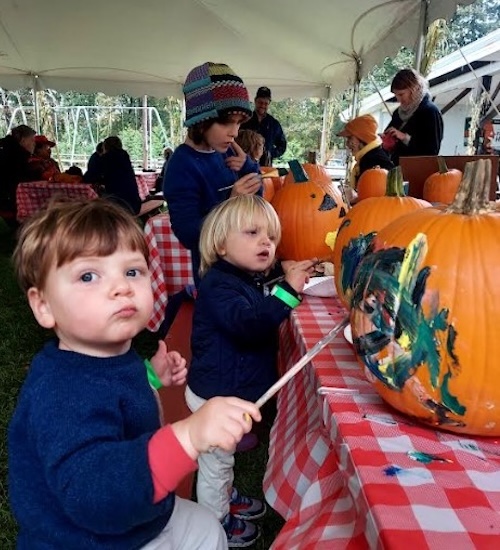 Family fun at Rondout Valley Growers Association's 18th Annual Harvest Hoedown in Stone Ridge NY