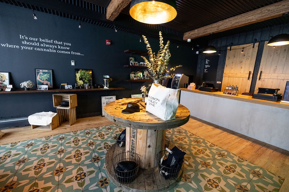 store lobby at Hudson Valley Jane in Beacon, NY