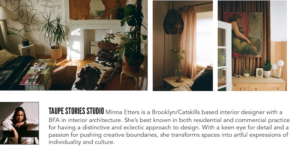 Taupe Studio participating in the 2025 Kington Design Showhouse