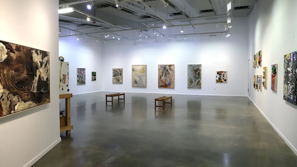 The main gallery at The Sam and Adele Golden Gallery in New Berlin NY