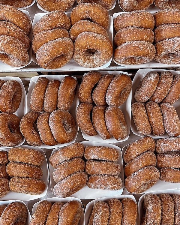 Wrights Farm's cider donuts