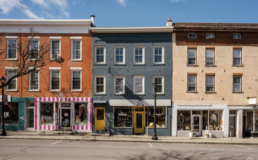 Mixed-Use Landmark with Retail Space + Luxury Apartments in Hudson NY