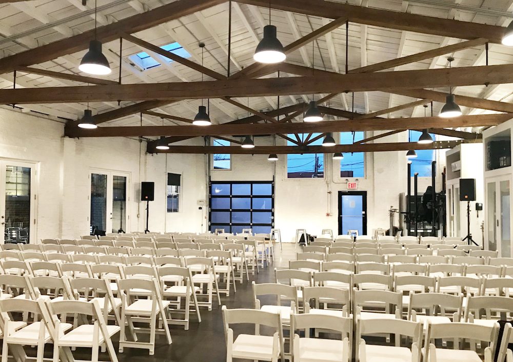 event space at Commercial Studio, Gallery + Event Space with Luxury Loft Apartment in Kingston NY