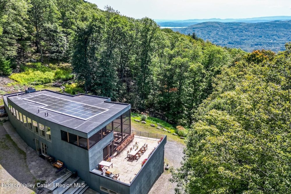 aerial view at 306 Meads Mountain Road, Woodstock, NY