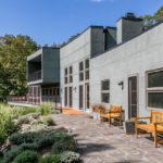 back patio and deck at 306 Meads Mountain Road, Woodstock, NY