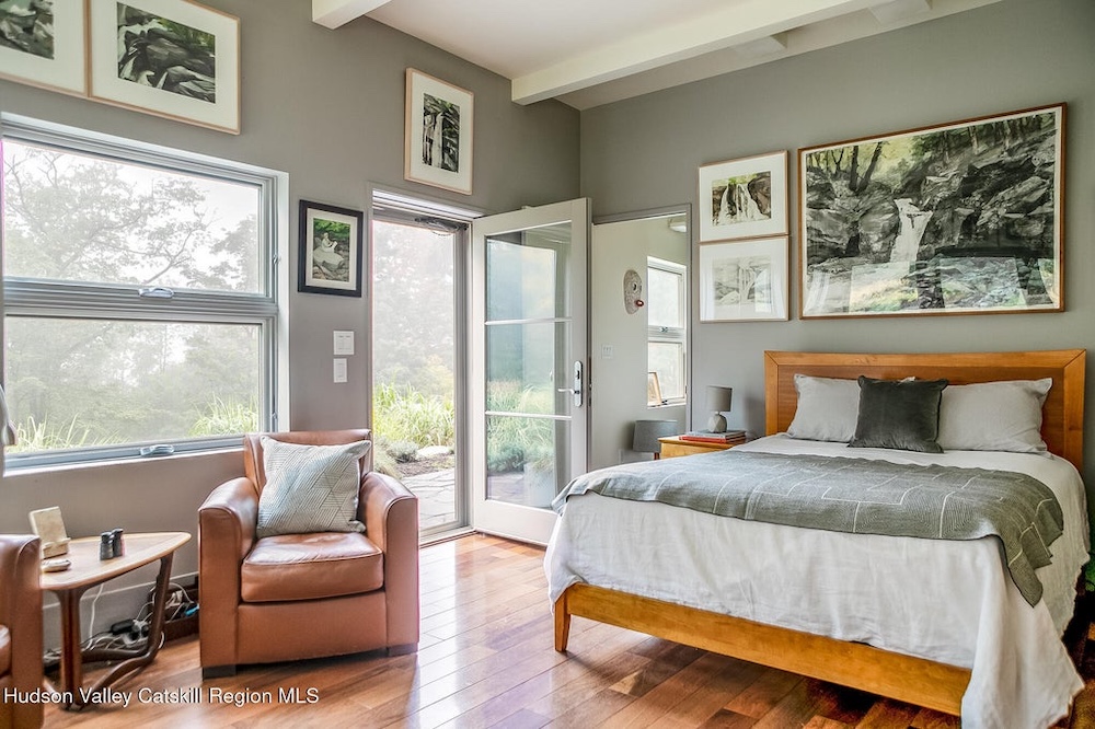 bedroom at 306 Meads Mountain Road, Woodstock, NY