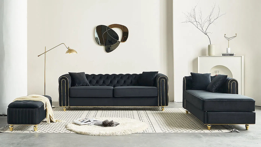 Aphrochic website home page of Douglass Seating Collection.