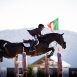 horse jumping at Silo Ridge Masters CSI3 Grand Prix at The Highlands Stud Farm in Amenia NY