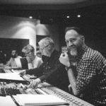 At work on the score production, Nathan Johnson, composer for Knives Out: Wake Up Dead Man, directed by Rian Johnson. Premiering at the 26th Annual Woodstock Film Festival 2025.