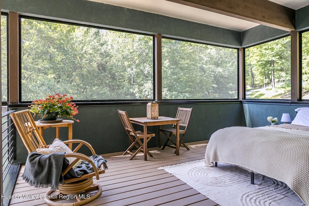 loft bedroom at 306 Meads Mountain Road, Woodstock, NY