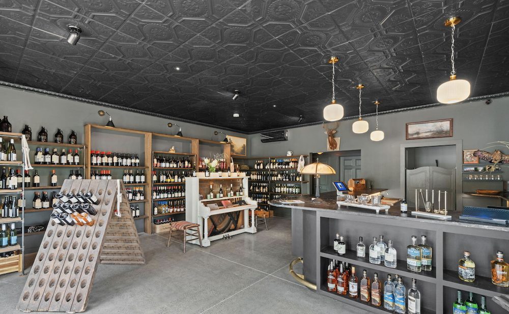 interior of store at Rip + Wolf Trading Post in Catskill, NY
