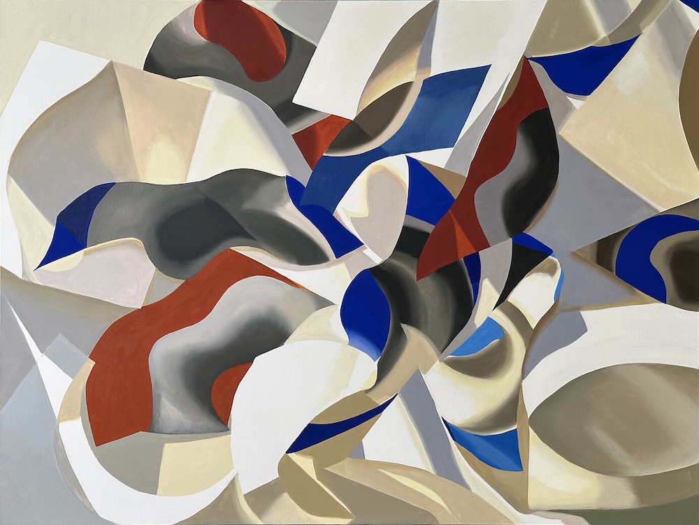 In the Studio With Ginnie Gardiner oil painting