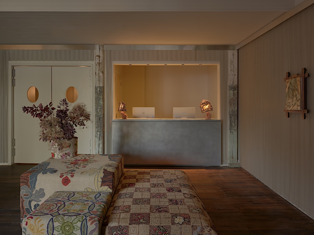 Reception desk at Pocketbook Hudson in Hudson NY