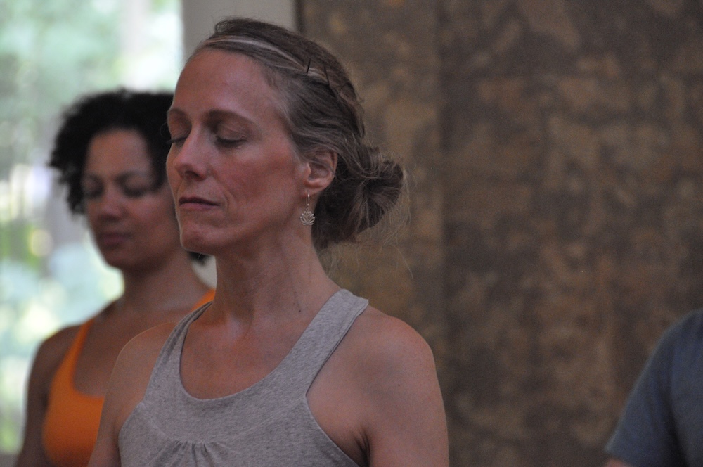 Meditation practice at Omega Institute