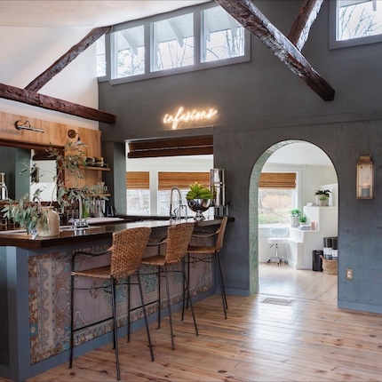 Woodstock Infusions wellness space in Woodstock NY