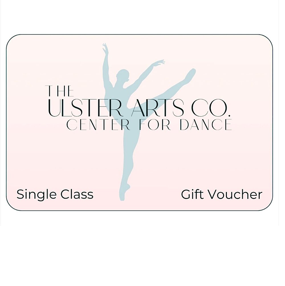 Dance Class Gift card